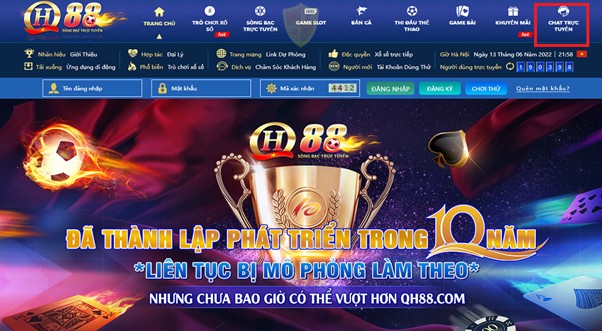 Đội ngũ hỗ trợ khách hàng của QH88 luôn tận tình